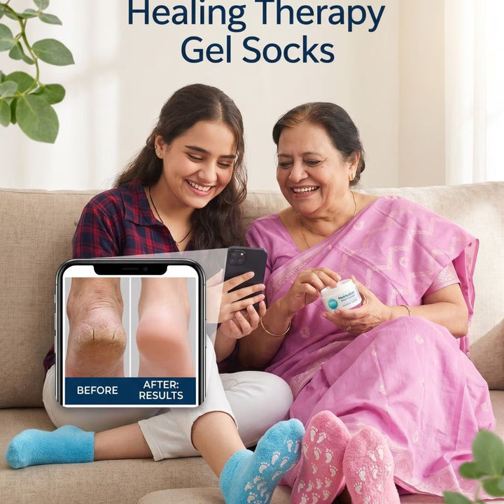 Heel Healing Therapy Gel Socks | 🔥FLAT 50% SAVINGS🔥