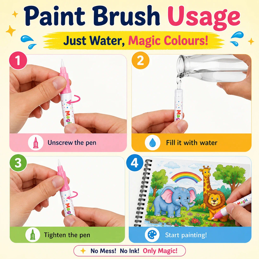 Magic Water Coloring Book | 🔥BUY 1 GET 1 FREE🔥