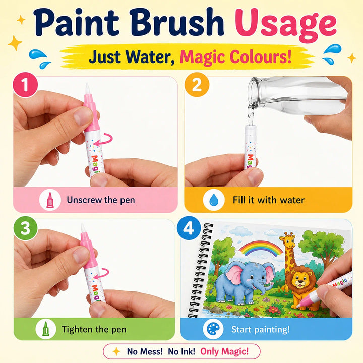 Magic Water Coloring Book | 🔥BUY 1 GET 1 FREE🔥