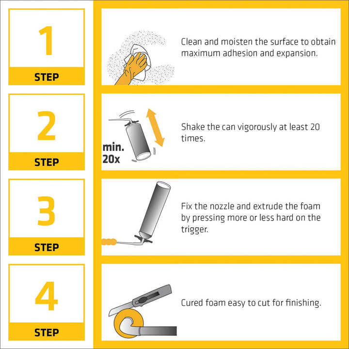 Expando Foam® - Wall Gap Filler Expanding Foam Spray|🔥FLAT 50% SAVINGS🔥