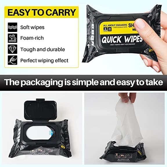 Shoe Wipes - Improved Shoe Cleaning Formula |🔥FLAT 50% SAVINGS🔥