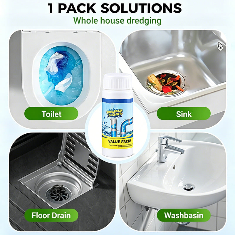 Powerful Sink &amp; Drain Cleaner - 🔥Buy 1 Get 3 Free🔥