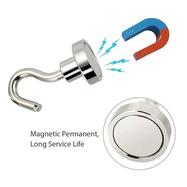 Heavy Duty Magnetic Hooks for Kitchen, Fridge, Garage &amp; Office |⏰Limited Period Offer⏰