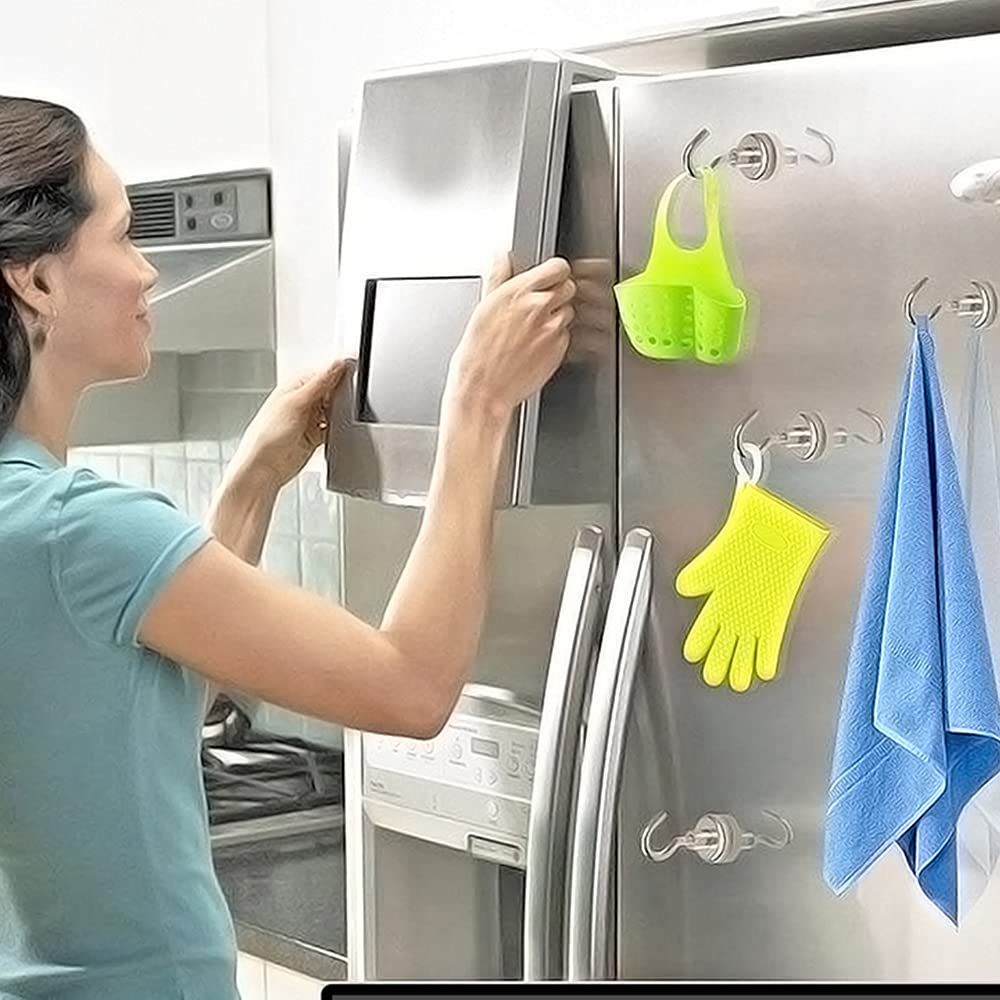 Heavy Duty Magnetic Hooks for Kitchen, Fridge, Garage &amp; Office |⏰Limited Period Offer⏰