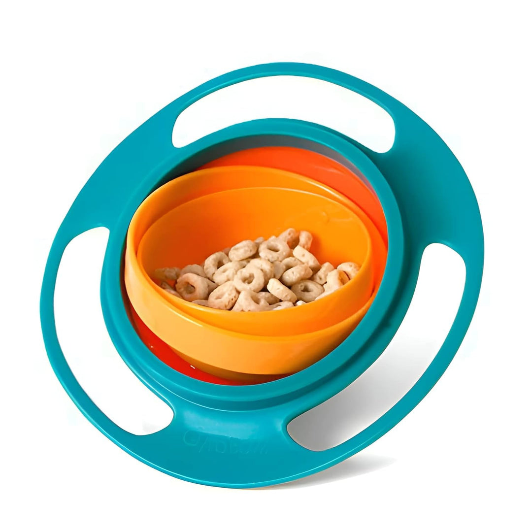 360° Rotating Spill Proof Gyro Bowl for Toddlers | ⏰Limited Period Offer⏰