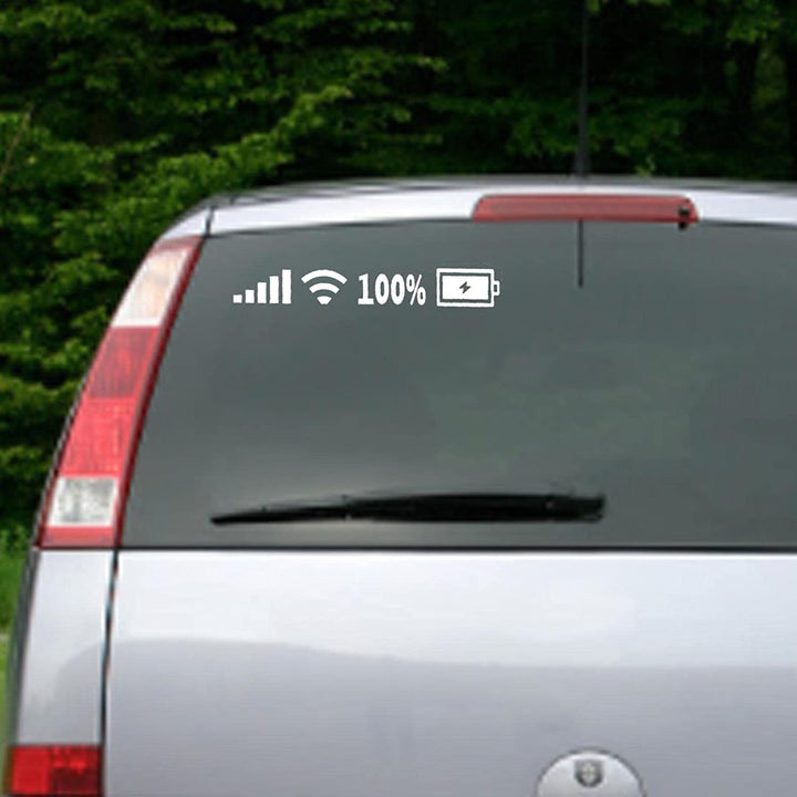 Wifi & Battery Reflective Sticker - Buy 1 Get 1 Free