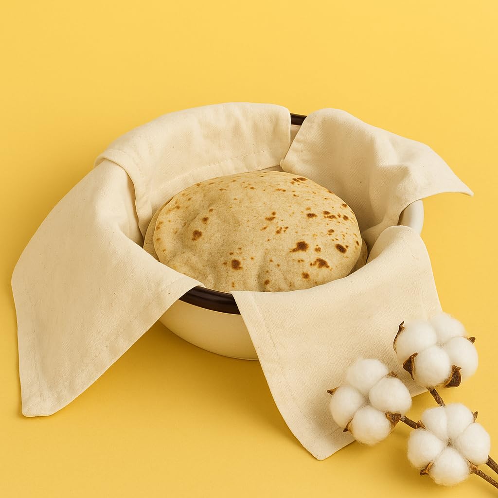 Double Layer Roti Clothe Wrap | Premium Cotton