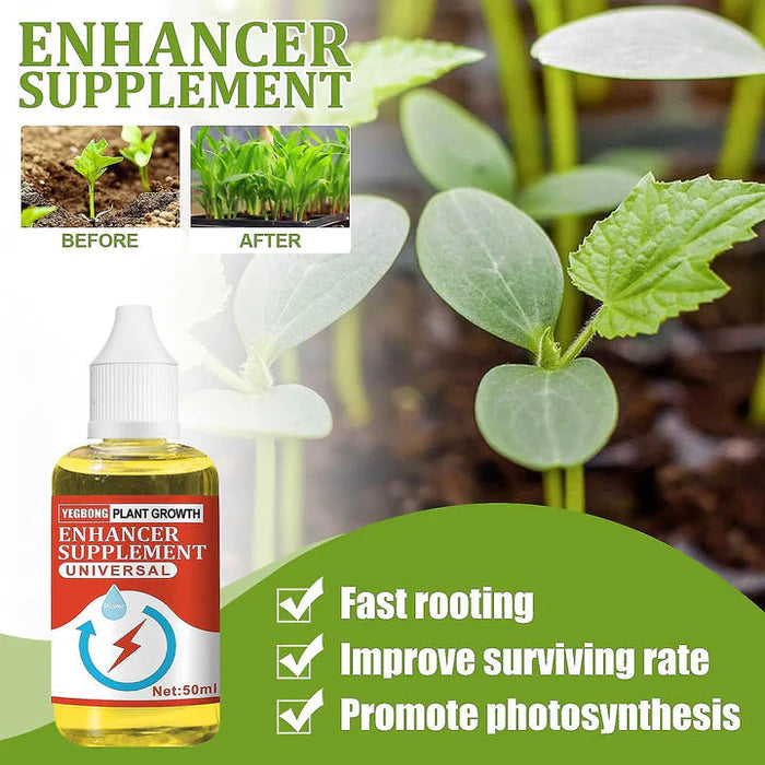 Plant Growth Enhancer Supplement (Buy 1 Get 2 Free)