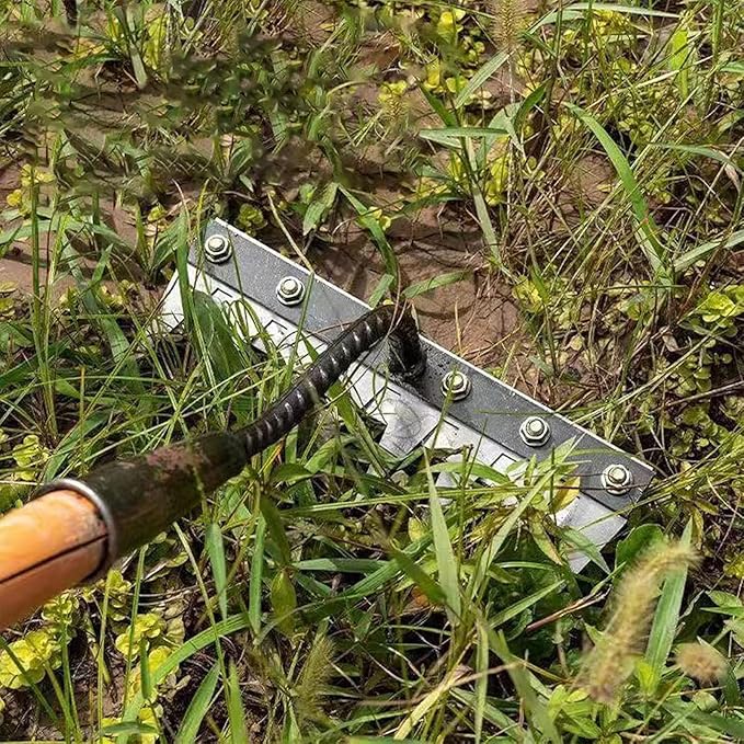 5 Teeth Carbon Steel Weeding Tool🌱 | Flat 50% Off 🔥