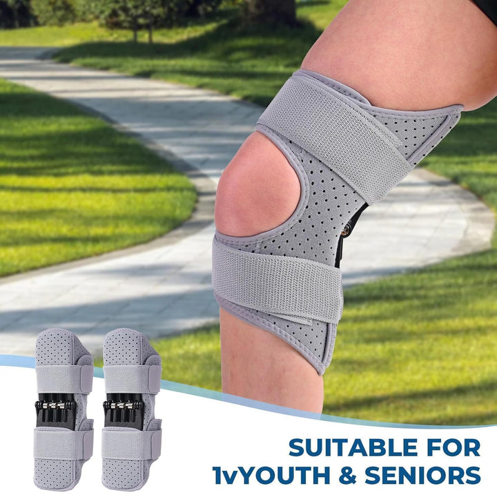 Power Knee Support Booster | Pain Relief &amp; Joint Stability Brace (1 Pair)