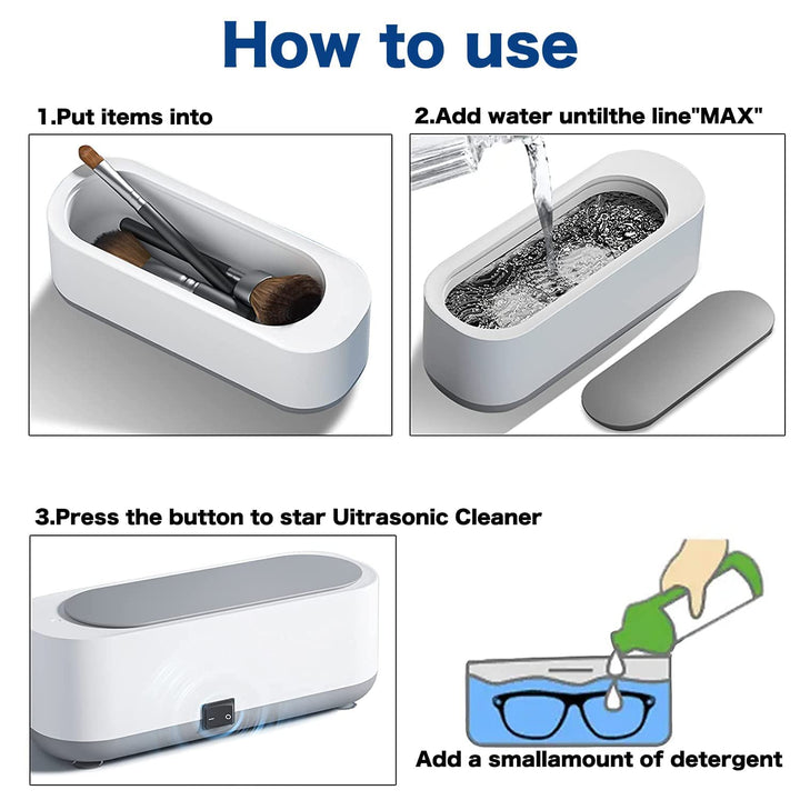 All in 1 Ultrasonic Cleaner
