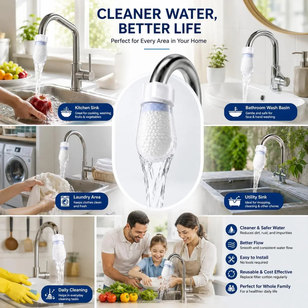 Reusable Faucet Cotton Filters | 🔥Buy 10 Get 10 Free🔥