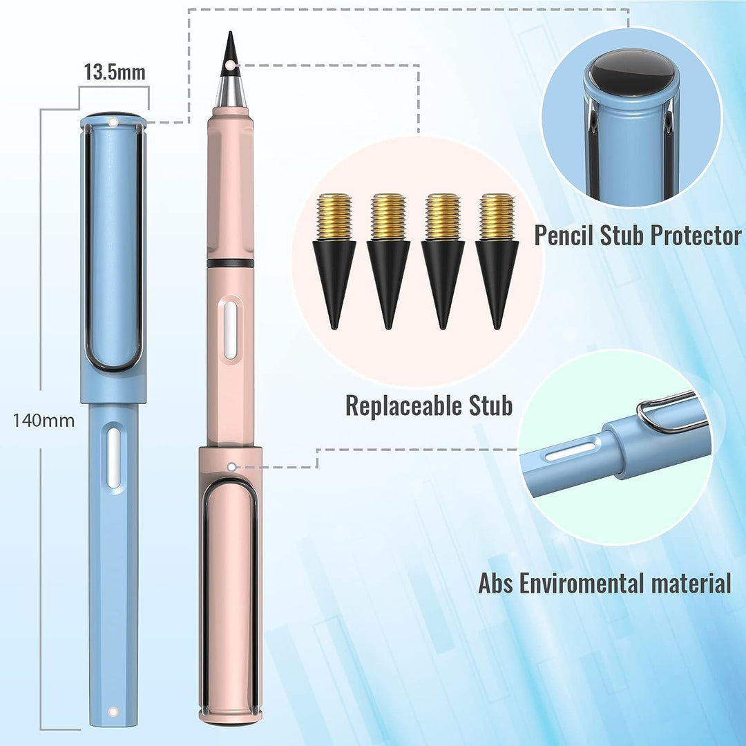 Inkless, Reusable and Erasable Metal Writing Pencil