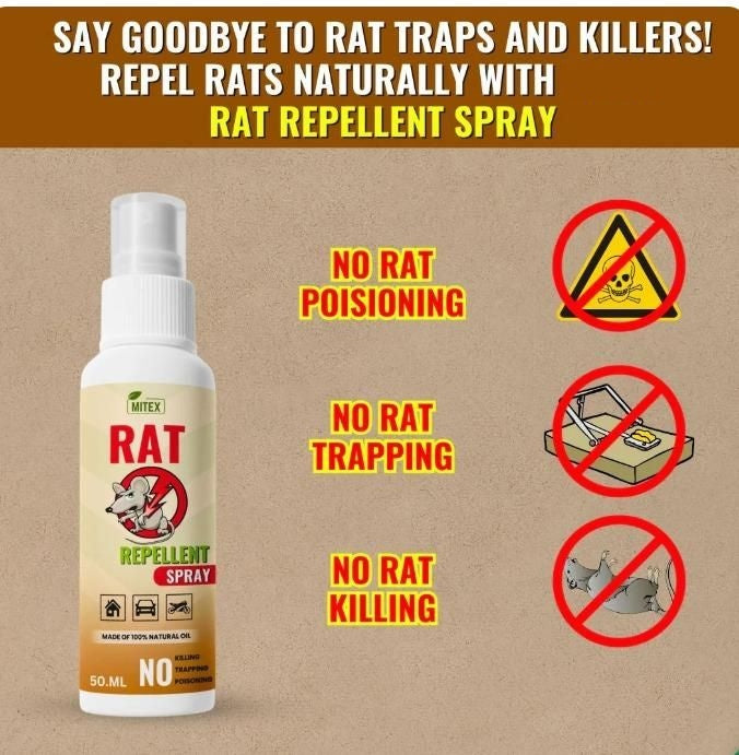 Rat Repellent Spray | 🔥BUY 1 GET 2 FREE🔥