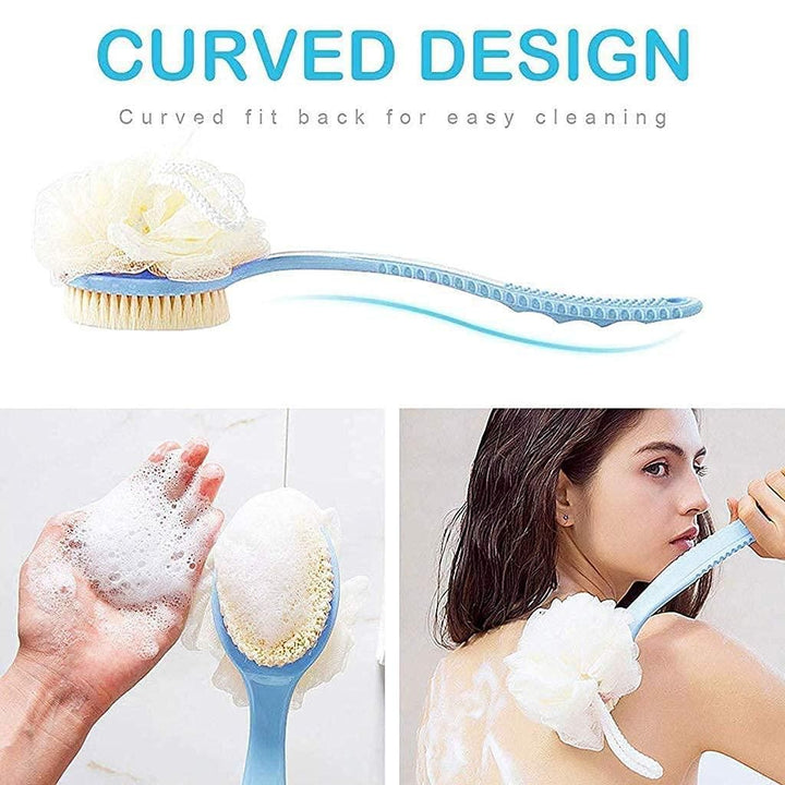 2 in 1 Loofah - Brush with Long Handle | 🔥BUY 1 GET 1 FREE🔥