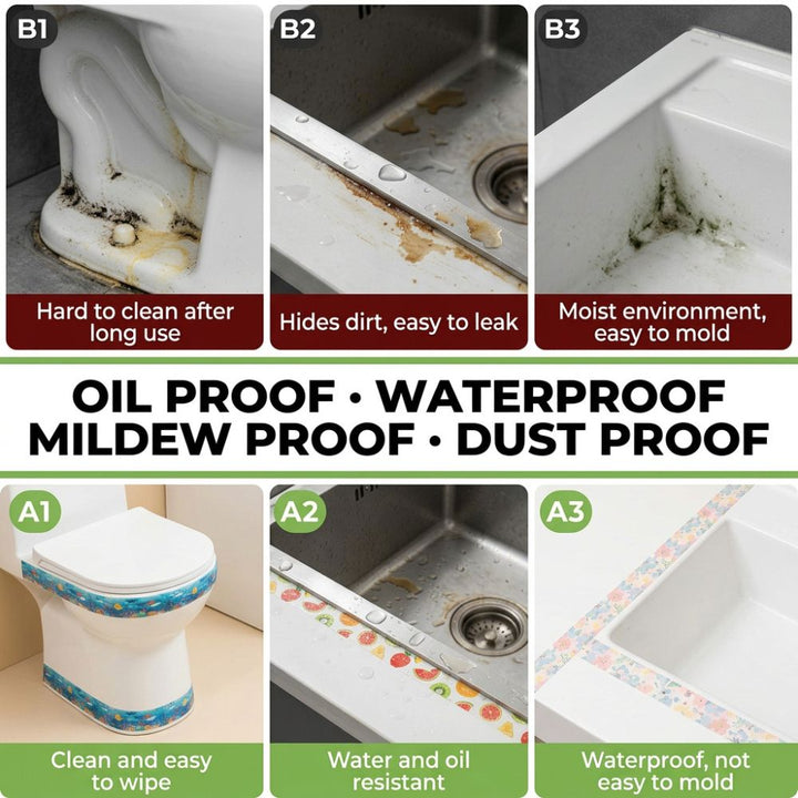 Gap Sealing Tape for Kitchen Sink, Gas Stove &amp; Bathroom - 🔥Buy 1 Get 1 Free🔥