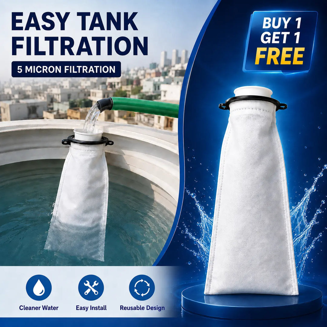 Micron Water Tank Filter - Removes Dirt &amp; Rust | Buy 1 Get 1 Free 🔥