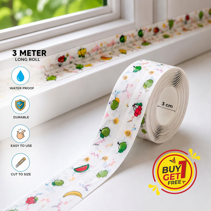 Multipurpose Gap Sealing Tape for Kitchen Sink, Gas Stove &amp; Bathroom - 🔥Buy 1 Get 1 Free🔥