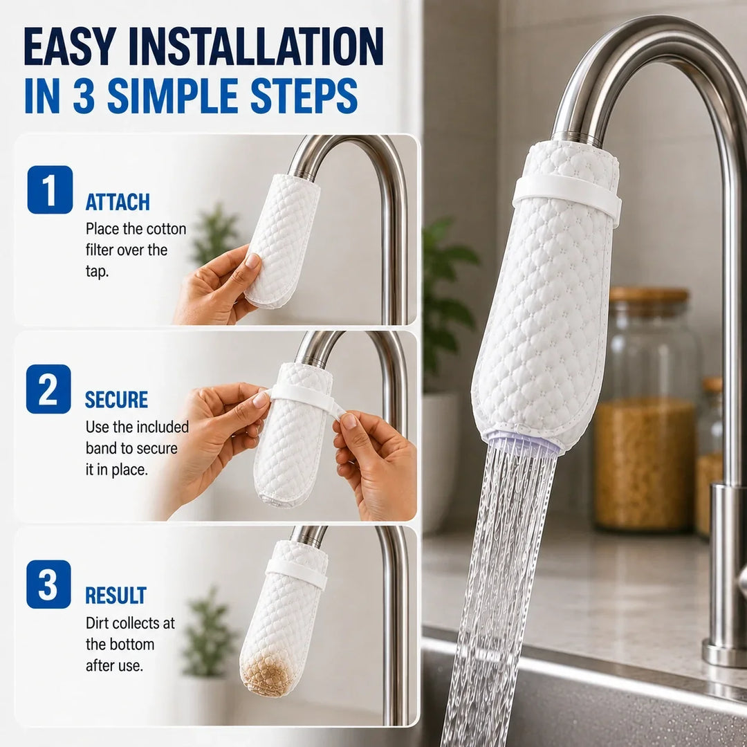 Reusable Faucet Cotton Filters | 🔥Buy 10 Get 10 Free🔥
