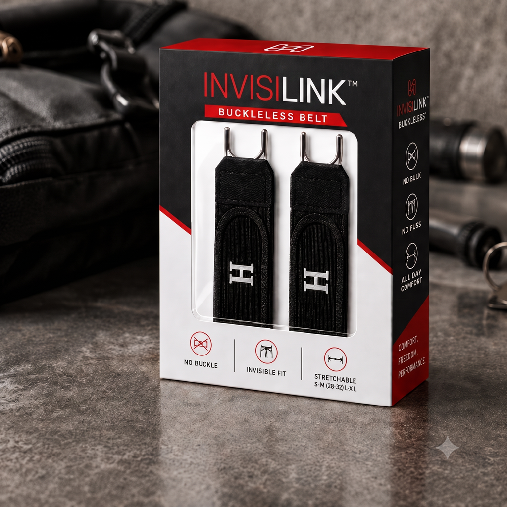 InvisiLink™ - Buckle-less Elastic Belt |🔥FLAT 50% SAVINGS🔥