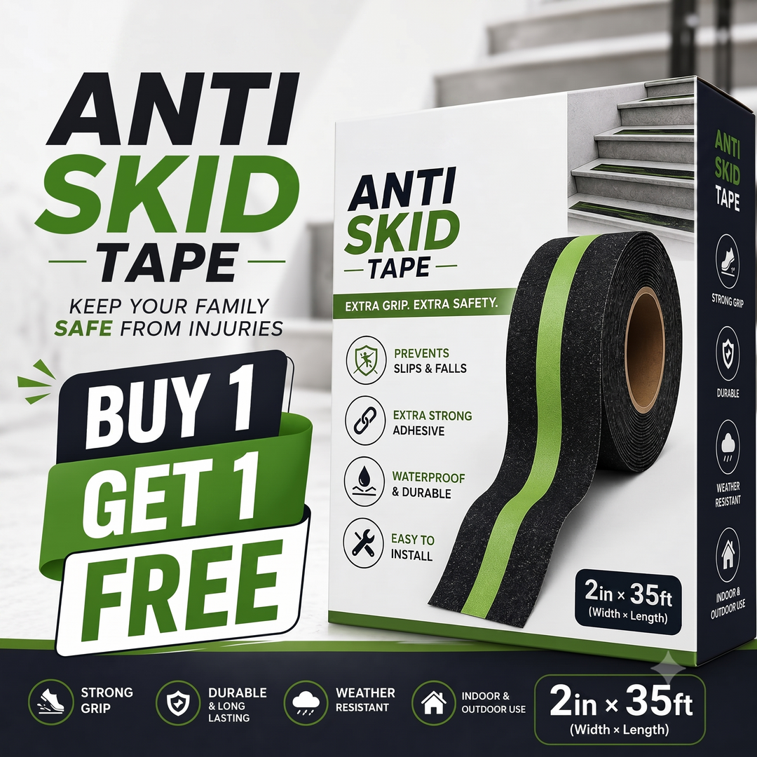 Anti Skid Tape Glow In The Dark | 🔥BUY 1 GET 1 FREE🔥