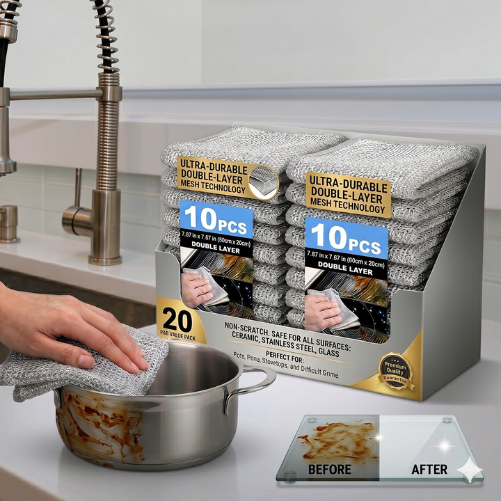 Multipurpose Wire Dishwashing Cleaning Rag |⏰Limited Period Offer⏰