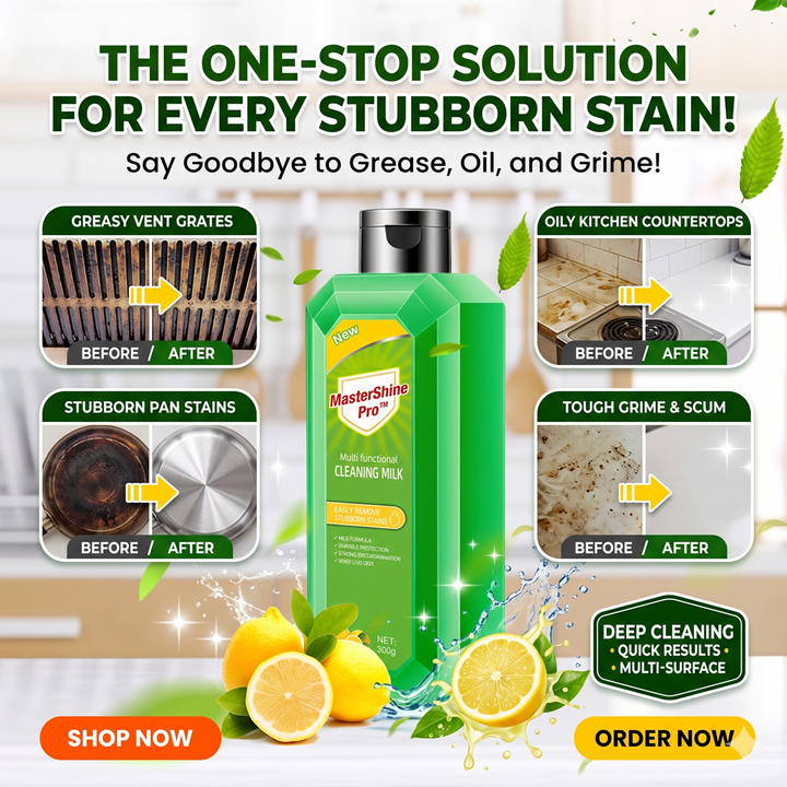 MasterShine Pro™ - Multifunctional Home &amp; Kitchen Cleaner - 🔥Buy 1 Get 3 Free🔥