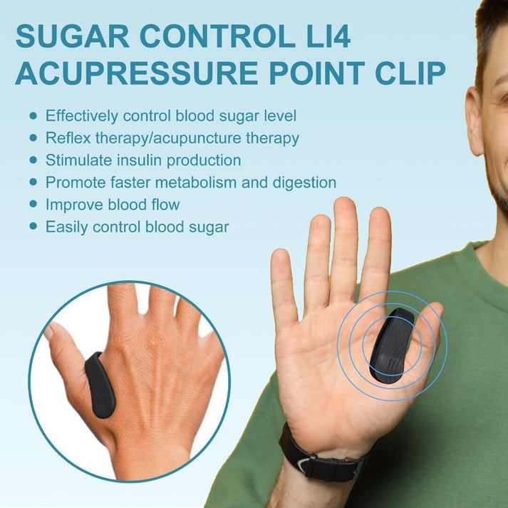 Sugar Control LI4 Acupressure Point Clip |🔥BUY 1 GET 1 FREE🔥