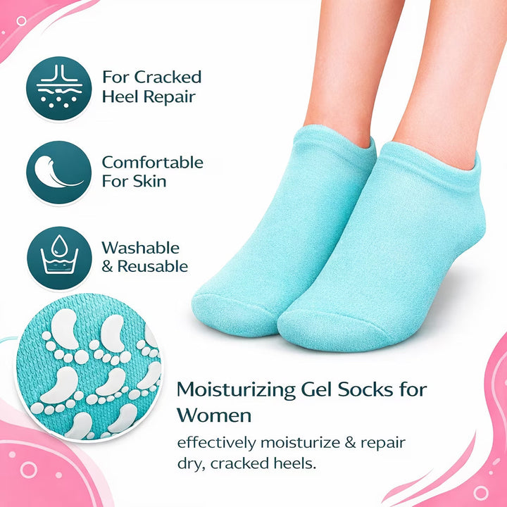 Heel Healing Therapy Gel Socks | 🔥FLAT 50% SAVINGS🔥
