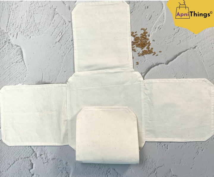 Double Layer Roti Clothe Wrap | Premium Cotton