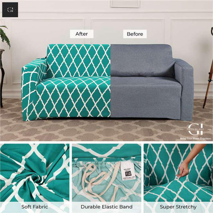 Elastic Fitted Sofa Covers - 3 Seater Sofa |🔥FLAT 50% SAVINGS🔥
