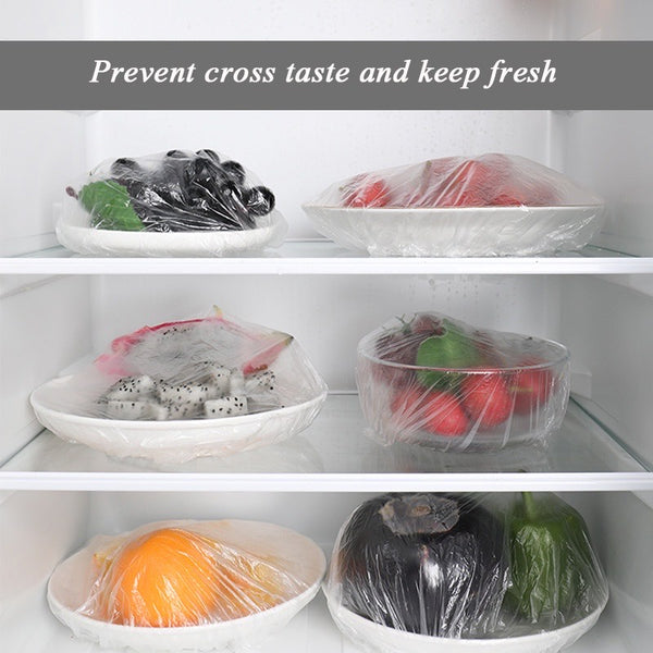 Reusable Elastic Food Storage Plastic Covers