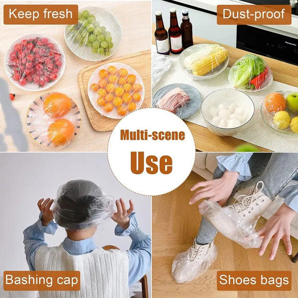 Reusable Elastic Food Storage Plastic Covers