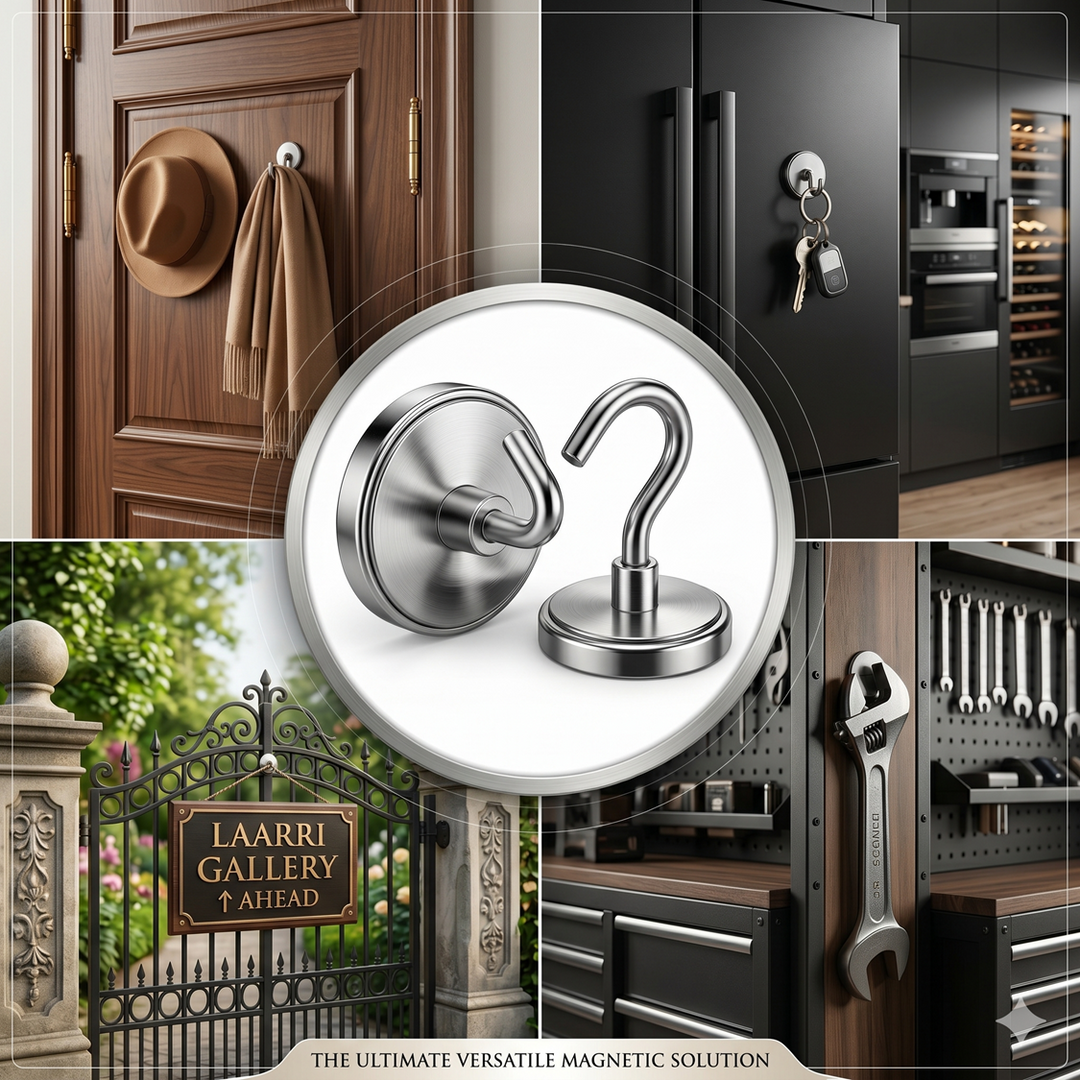 Heavy Duty Magnetic Hooks for Kitchen, Fridge, Garage &amp; Office |⏰Limited Period Offer⏰