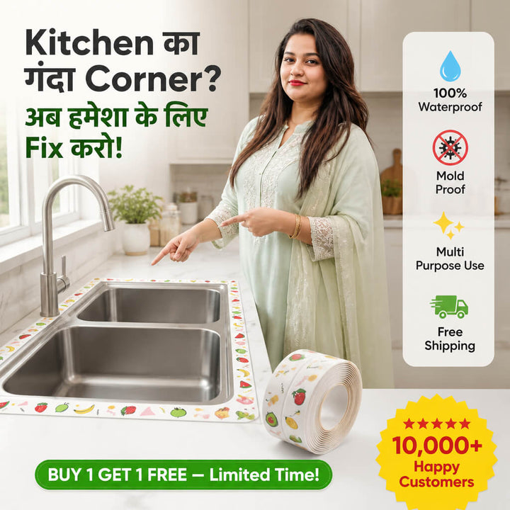 Multipurpose Gap Sealing Tape for Kitchen Sink, Gas Stove &amp; Bathroom - 🔥Buy 1 Get 1 Free🔥