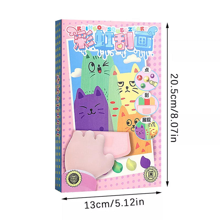 Rainbow Dot Painting Art Kit