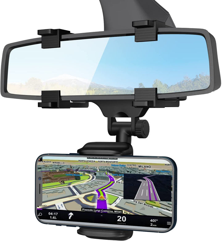 Rearview Mirror Mount Phone Holder