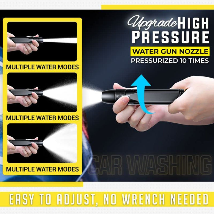 High Pressure Washing Nozzle (Black)