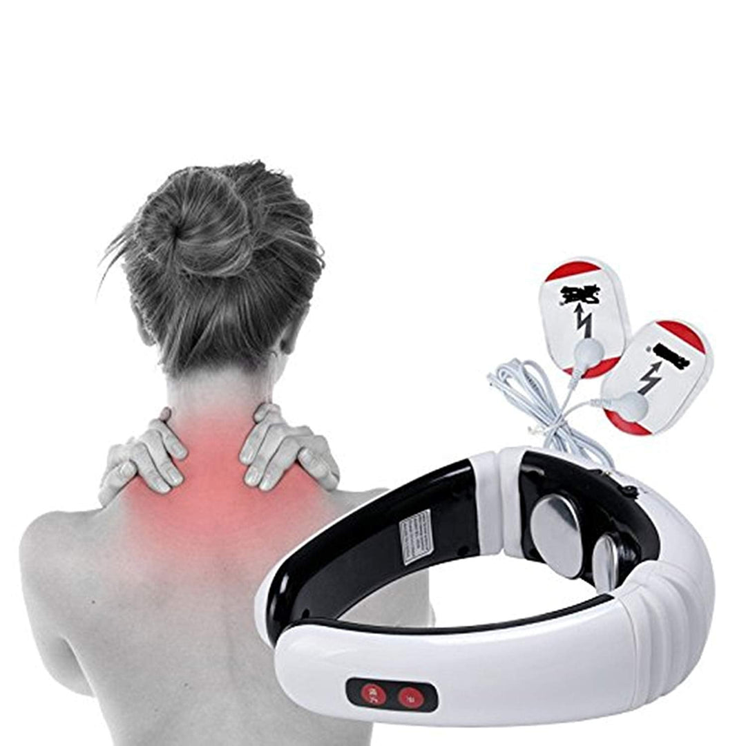 Cervical vertebra massager Impulse Treatment massage device