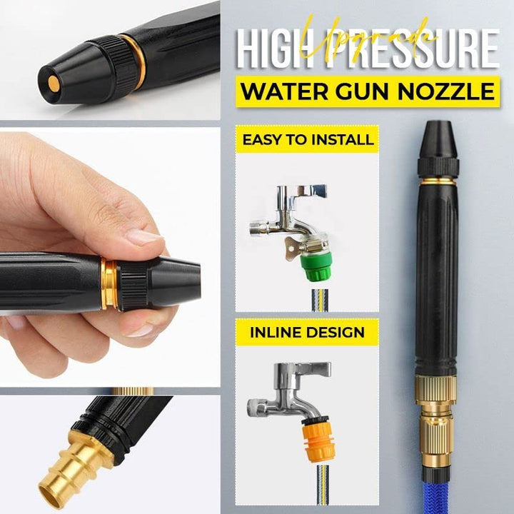 High Pressure Washing Nozzle (Black)