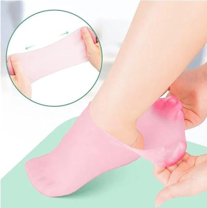 Pedicure Silicone Gel Socks For Dry Cracked Feet