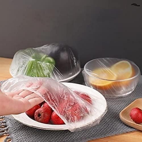 Reusable Elastic Food Storage Covers (Pack of 100)