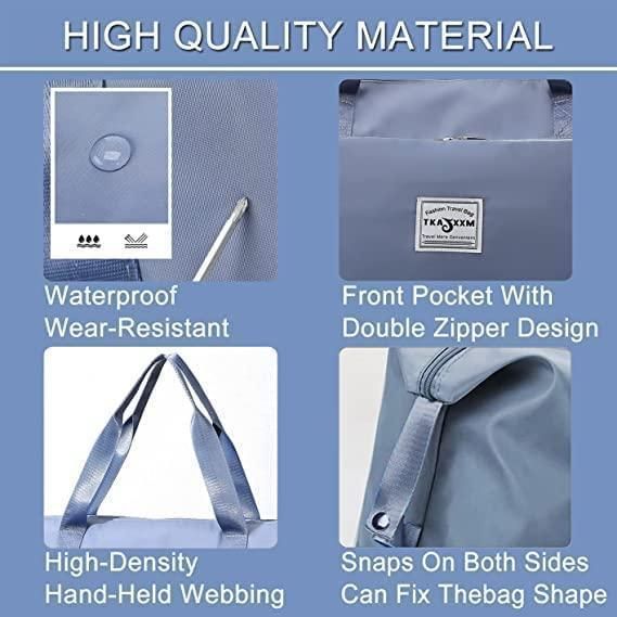 Foldable Polyester Travel Duffel Bag